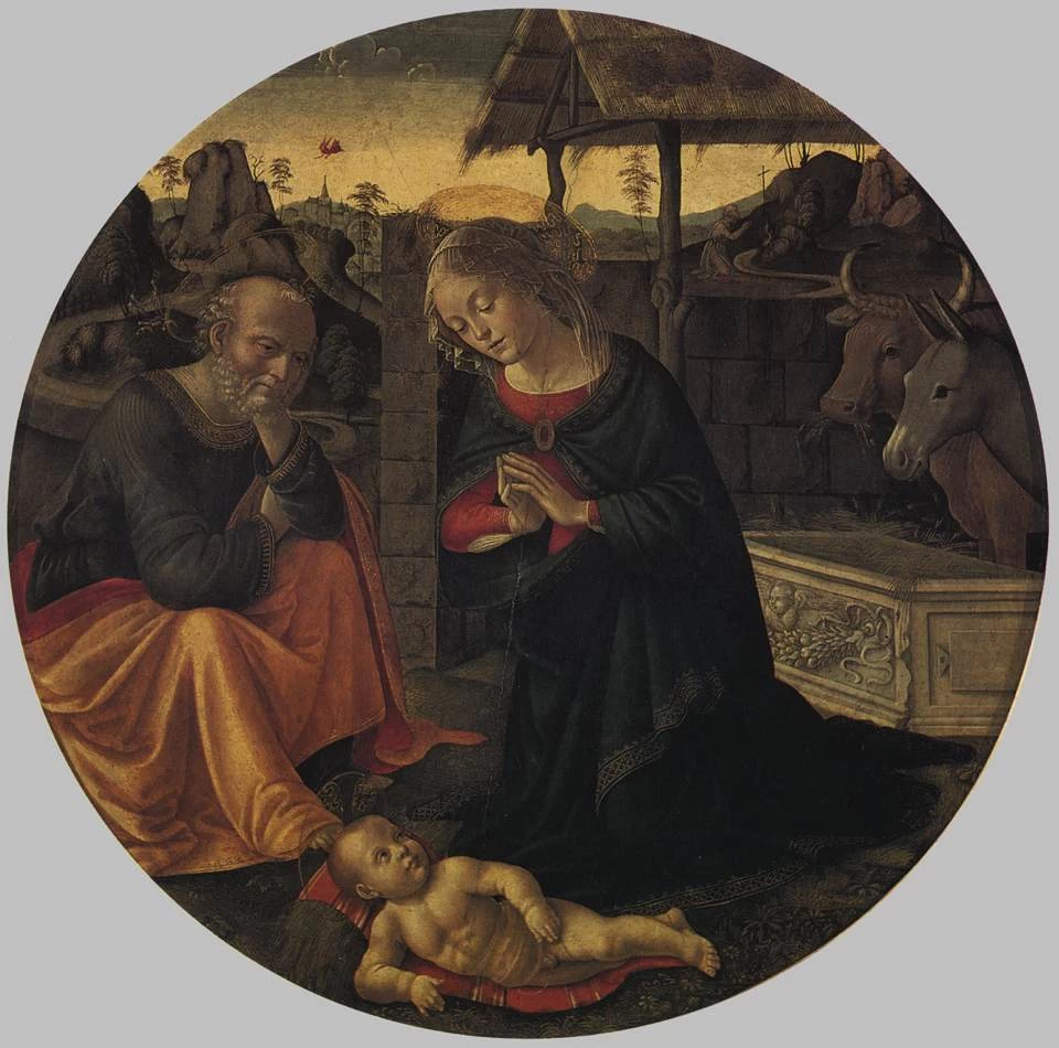 Adorazione del bambino - Pinacoteca Ambrosiana, Milano